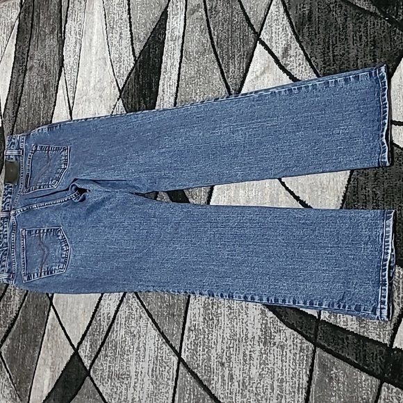 HARLEY DAVIDSON HIGH-WAISTED LONG BOOT-CUT DENIM JEAN - Picture 13 of 15